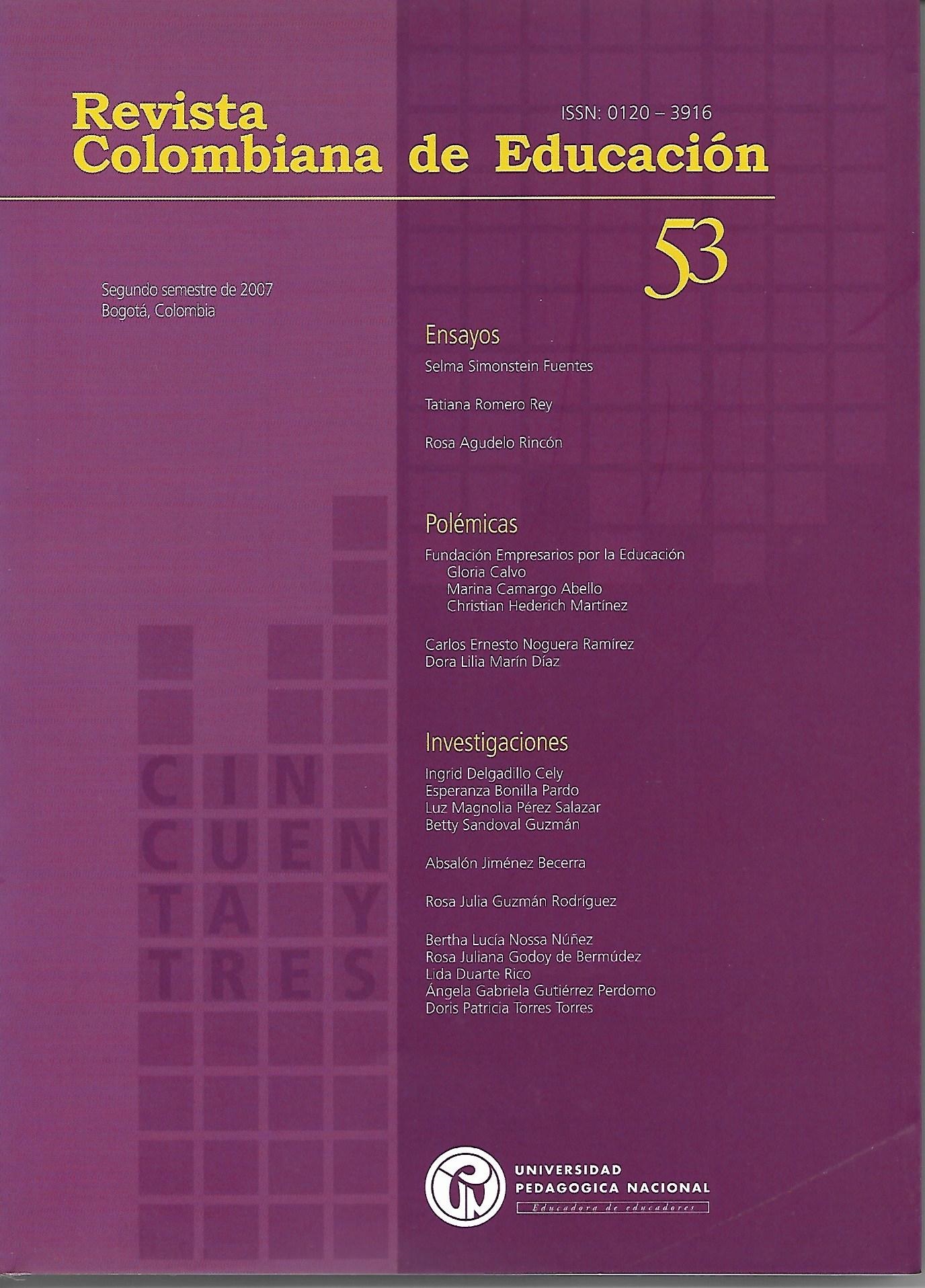 					Ver Núm. 53 (2007): 2007
				